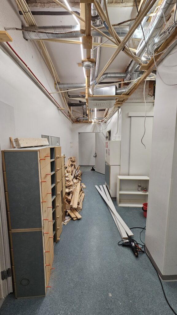 Kuva purkutyömaalta